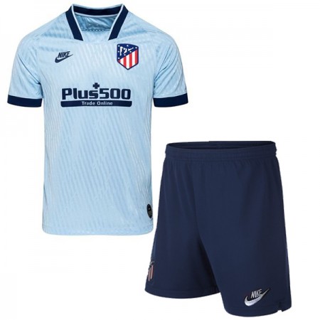 Koszulka Atlético Madryt Dziecięcy Trzeci Koszulki Piłkarskie 2019-2020 Krótki Rękaw